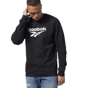 Reebok Classic Vector Crew Sweatshirt Herren - Schwarz - DE 689-VPJ